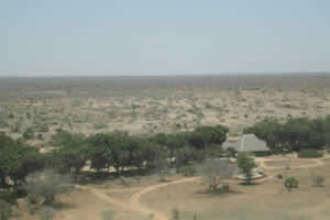 vista dall'alto del galana